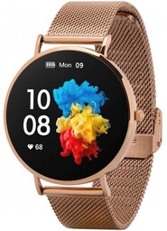 GARETT Smartwatch VERONA ZŁOTY STALOWY