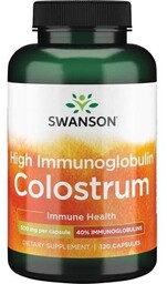 Swanson High IG Colostrum 500mg 120 kaps
