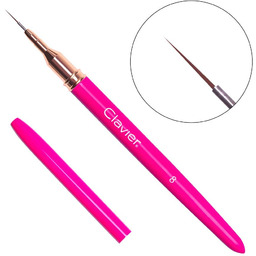 CLAVIER Pędzelek do zdobień 8mm #2 Magenta