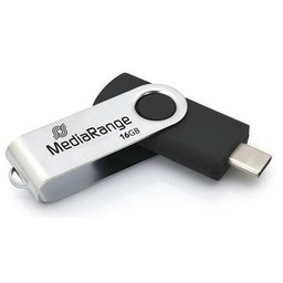 MEMORY DRIVE FLASH USB-C 16GB/MR1951 MEDIARANGE