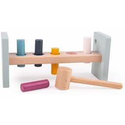 Drewniana przebijanka z młotkiem 33011 Bigjigs Toys