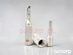 Wireworld SILVER BANANA Uni-Term with socket - wtyki