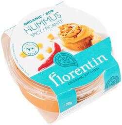 Florentin Hummus pikantny bezglutenowy 170 g (EKO)