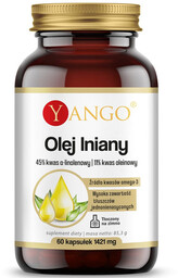 YANGO Olej Lniany 60caps
