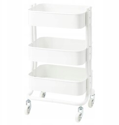 Ikea Rashult wózek kuchenny, barek Biały raskog