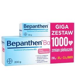 Baby maść ochronna giga zestaw 200g+30g+3.5g