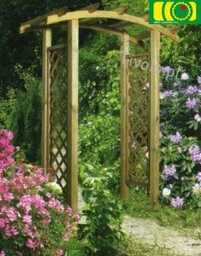 Pergola przejścowa do ogrodu "NORDIC" 240x160x54