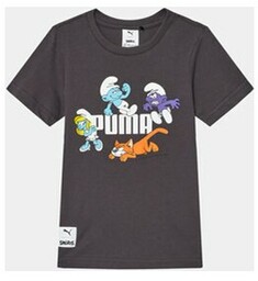 Puma T-Shirt Puma X The Smurfs 622981 Szary