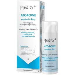 MEDITY+ Atopowe Zapalenie Skóry aktywny krem do twarzy