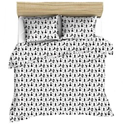 Extrapościel Pościel bawełniana 160x220 998E Koty Kotki Kotek