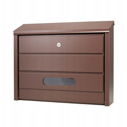 Skrzynka na listy Brązowa |Polski Produkt Darco |BSL-5/1"