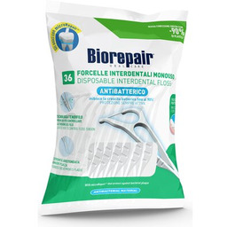 BIOREPAIR Nić dentystyczna Woskowana (36 sztuk)