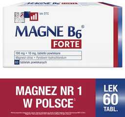 Magne B6 Forte, 60 tabletek - lek