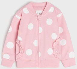 Sinsay - Bluza rozpinana - Różowy