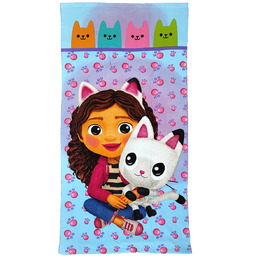 Ręcznik kąpielowy Koci domek Gabi 70 x 140