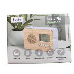 Radio na baterie FM Setty