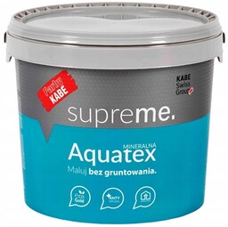 Kabe Aquatex Biała Farba Krzemianowa Oddychająca Do Ścian