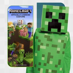 Disguise kostium Minecraft Creeper dla dzieci 7-8 Lat