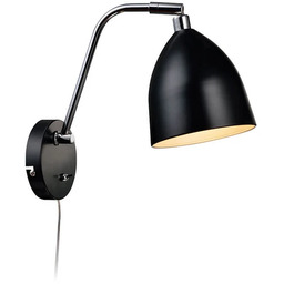 Markslöjd - Fredrikshamn Lampa Ścienna Black