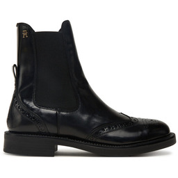 Sztyblety Tommy Hilfiger Brogue Boot FW0FW09151 Czarny