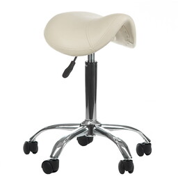 Taboret kosmetyczny BD-9909 Kremowy