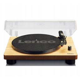 Lenco LS-50 Gramofon z wbudowanymi głośnikami Drewno Półautomatyczny