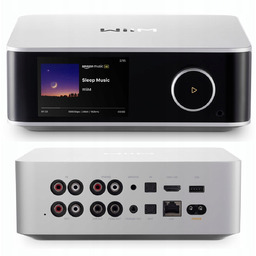 WiiM Ultra srebrny odtwarzacz sieciowy Hi-Res Dac Tidal