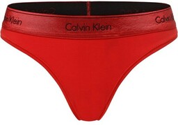 Calvin Klein Stringi Kobiety Bawełna czerwony jednolity