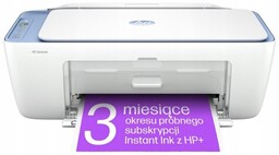 Drukarka Hp DeskJet 2822e WiFi wielofunkcyjna kolorowa skanowanie