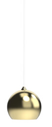 Azzardo Metalowa lampa wisząca Gulia AZ4980 nowoczesna złota
