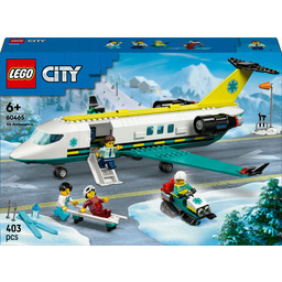 Lego City Samolot pogotowia ratunkowego 60465