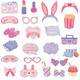 24 gadżety do zdjęć na nocowanie dla dziewczynek