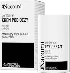 Nacomi Gentelman, rozświetlający krem pod oczy niwelujący worki