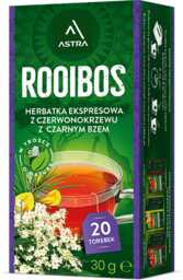 Astra Rooibos z Czarnym Bzem herbatka EX20 30g
