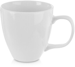 Kubek porcelanowy biały MONA 400 ml