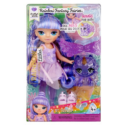 Rainbow High Littles Rainbow Fantasy Fairies Doll- Amethyst