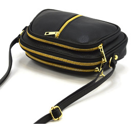 Damska modna listonoszka skórzana przez ramię