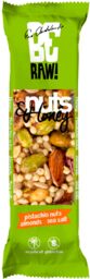 BeRAW! Nuts & Honey, baton orzechowo-miodowy, pistacje, migdały,