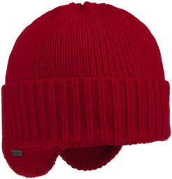 Anton Knit Hat by McBURN, czerwony, One Size