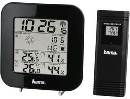 Stacja pogody HAMA EWS-200 Czarna