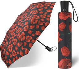 Parasolka AUTOMATYCZNA Happy Rain w kwiaty