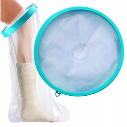 WODOODPORNY OCHRANIACZ NA GIPS NOGĘ OPATRUNEK OSŁONA