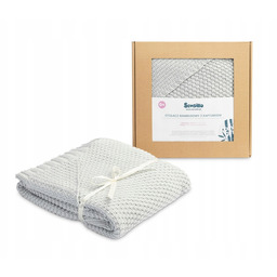 Sensillo Kocyk Otulacz Koc Z Kapturkiem Bambusowy