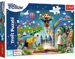 Trefl Puzzle Bajkowy wieczór w Treflikami 100 elementów