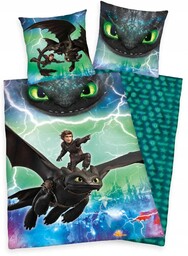 Pościel dla dziecka Jak wytresować smoka Dragon Szczerbatek