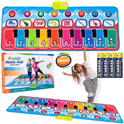 MATA MUZYCZNA gra TANECZNA dla dzieci INSTRUMENTY PIANINKO