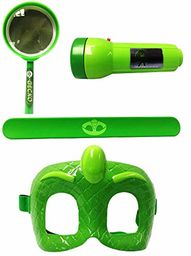 PJ Masks 611021 Gekko zestaw adwentowy, 4-częściowy, kolorowy