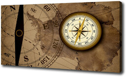 Duży foto obraz na ścianę canvas Kompas