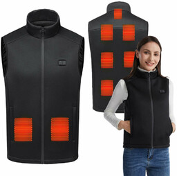 Ogrzewana podgrzewana kamizelka elektryczna kurtka Unisex rozmiar XL