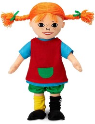 Miękka lalka Pippi Langstrumpf 40 cm, przytulanka, zabawka